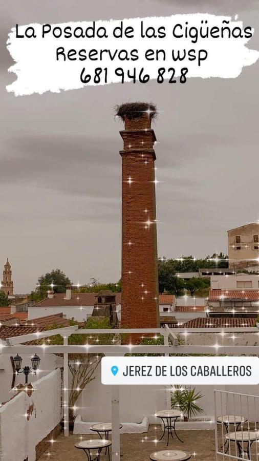 Hotel Rural La Posada De Las Cigueenas Jerez De Los Caballeros Exteriör bild